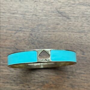Kate Spade Gold and Aqua Bracelet